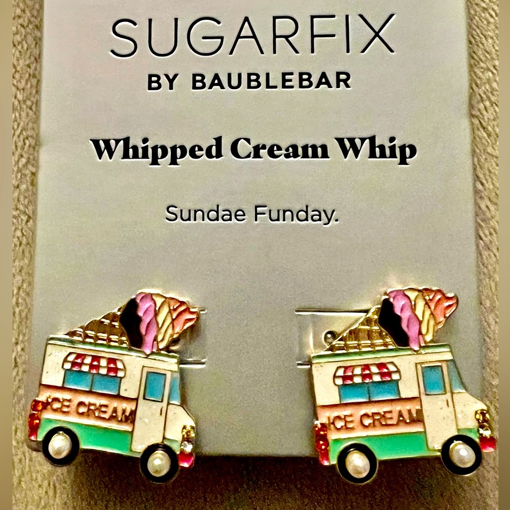 4. SUGARFIX by Baublebar - Sundae Funday earrings